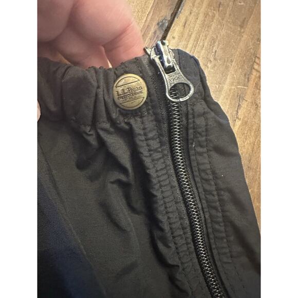 Vintage LL Bean Men’s Nylon Pants Size Medium Side Zip Windbreaker Hike USA - Picture 10 of 14